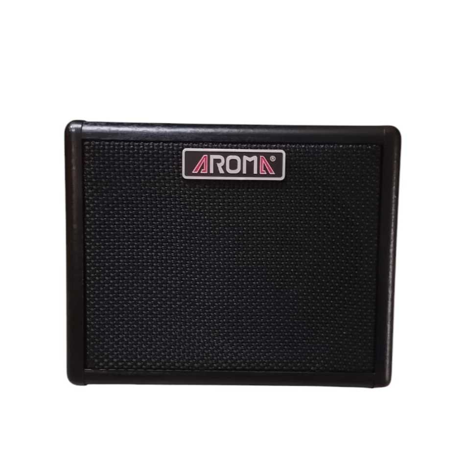 Aroma AG-15A 15W Portable Acoustic Guitar Rechargeable Amplifier USB Chargeable