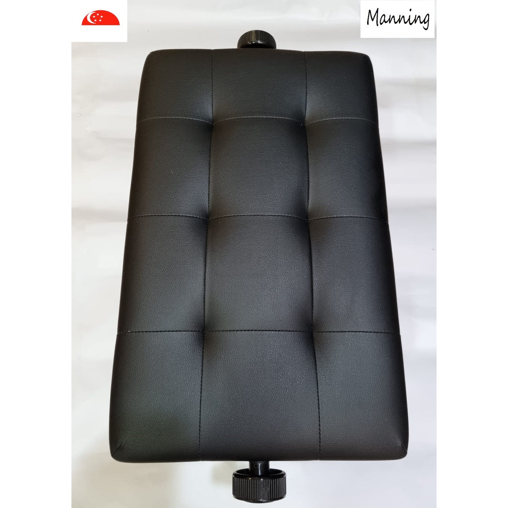 Adjustable Piano Bench with Thick Padded Cushion Seat