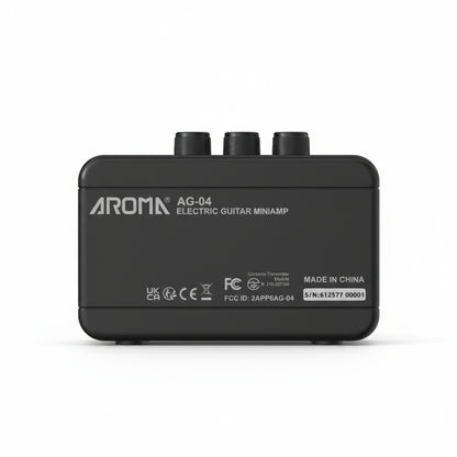 Aroma AG-04 Mini Portable Electric Guitar Amplifier with Bluetooth Connection