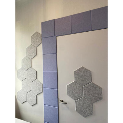 Self-Adhesive Acoustic Panels for Noise Reduction and Sound Absorption (7 pieces per pack)