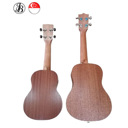 Jerubbaal UK504 Grade A Mahogany Wood Ukulele
