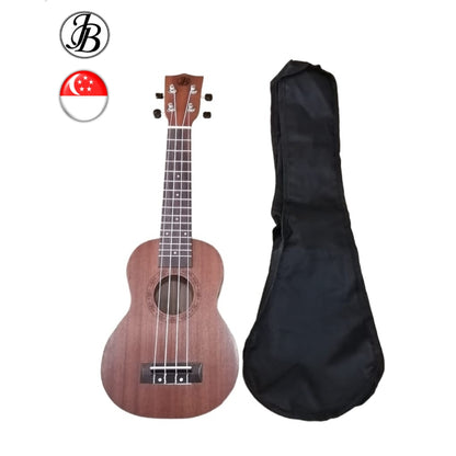 Jerubbaal UK504 Grade A Mahogany Wood Ukulele
