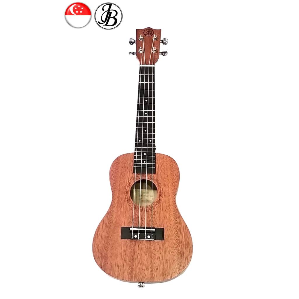 Jerubbaal UK504 Grade A Mahogany Wood Ukulele
