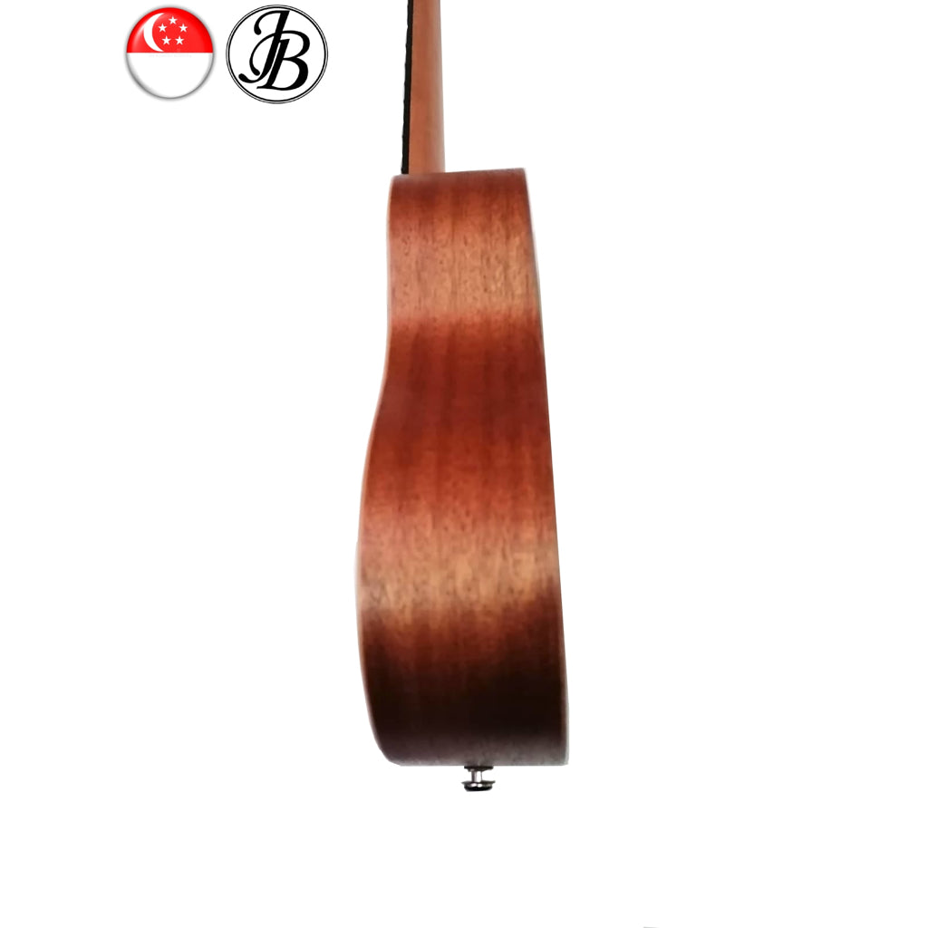 Jerubbaal UK504 Grade A Mahogany Wood Ukulele