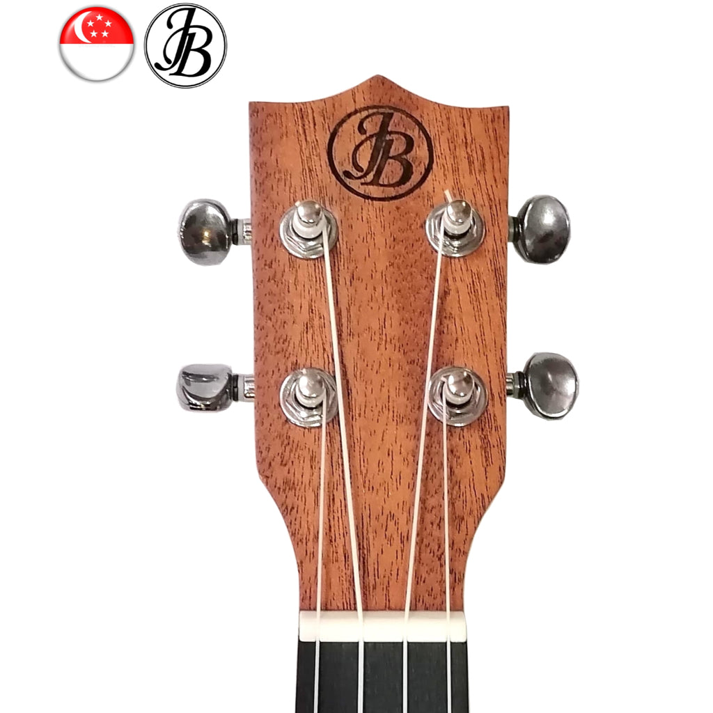 Jerubbaal UK504 Grade A Mahogany Wood Ukulele