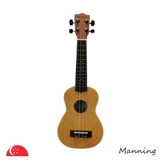 Good Quality Beige Ukulele (21 Inch Soprano Package)