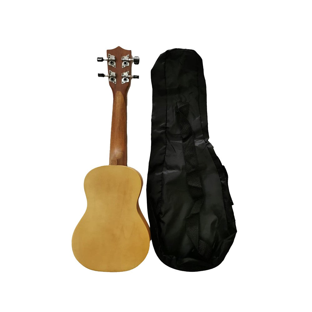 Good Quality Beige Ukulele (21 Inch Soprano Package)