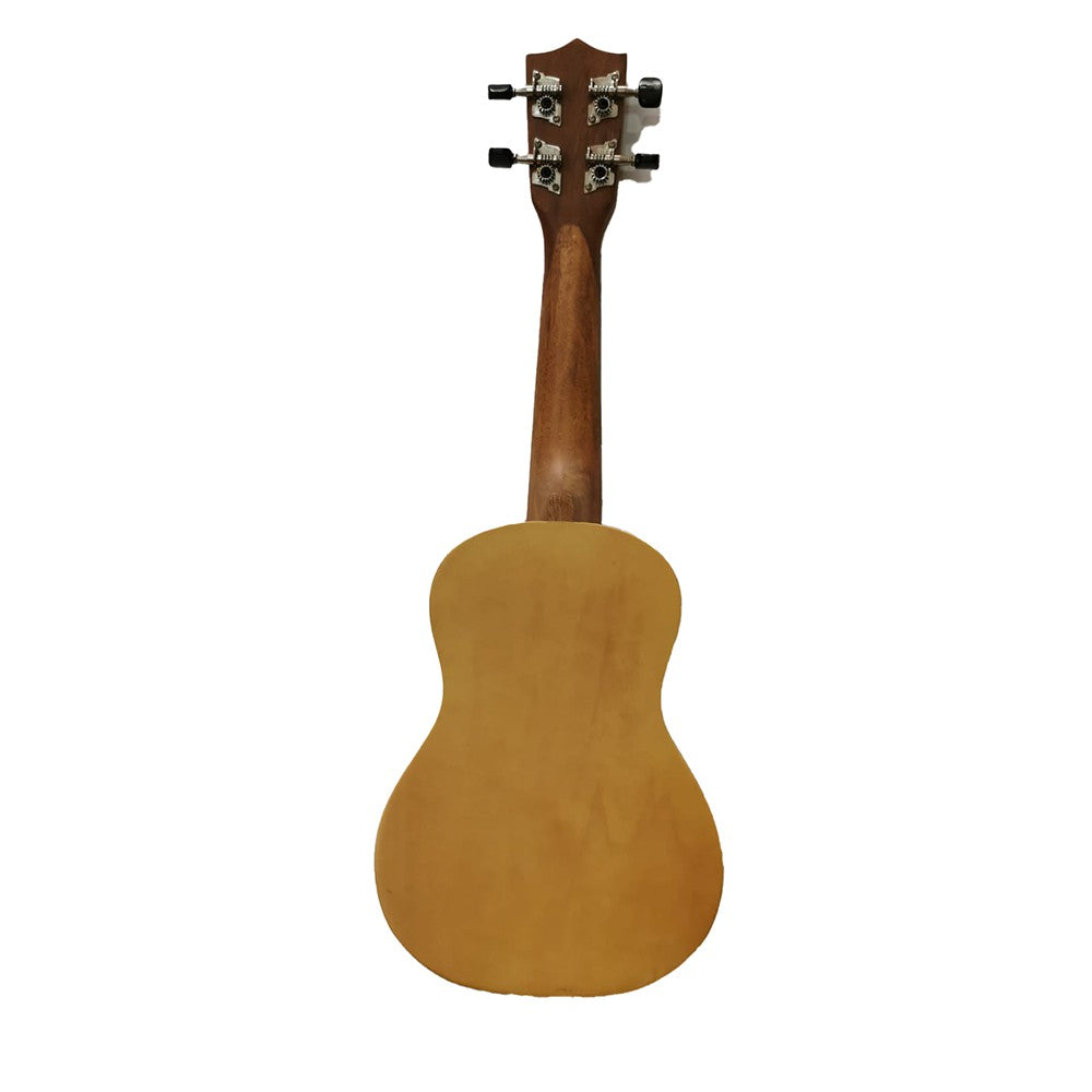 Good Quality Beige Ukulele (21 Inch Soprano Package)