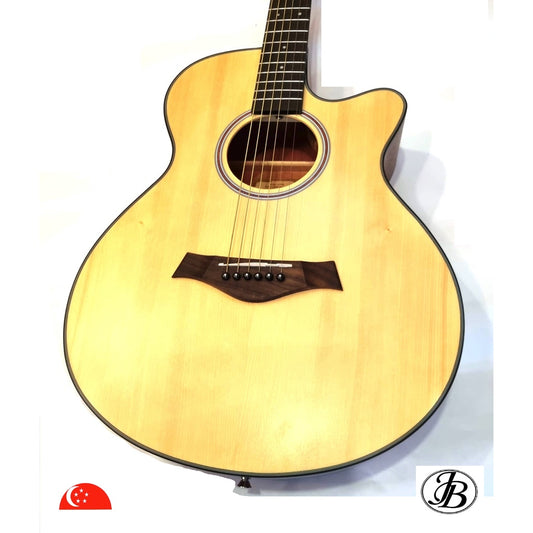 Jerubbaal Solid Top Acoustic Guitar JG47M