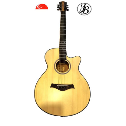 Jerubbaal Solid Top Acoustic Guitar JG47M