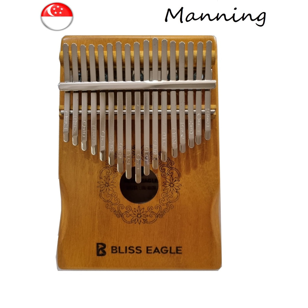 Solid Wood Handcrafted 17-Keys Kalimba