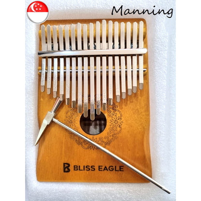 Solid Wood Handcrafted 17-Keys Kalimba