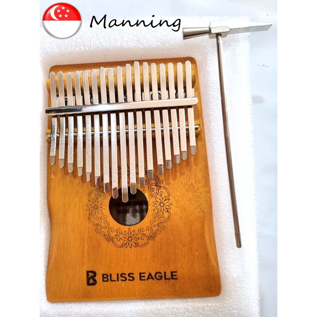 Solid Wood Handcrafted 17-Keys Kalimba