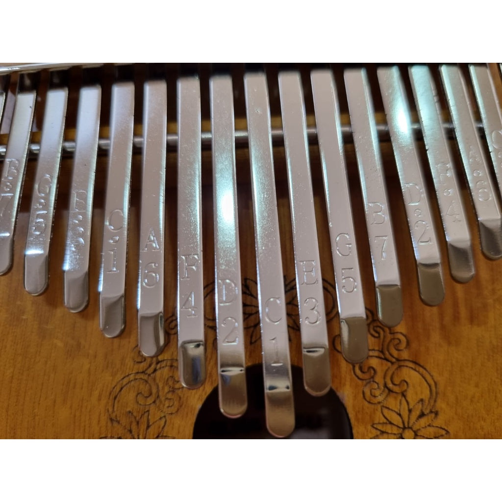 Solid Wood Handcrafted 17-Keys Kalimba