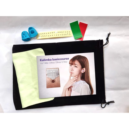 Solid Wood Handcrafted 17-Keys Kalimba