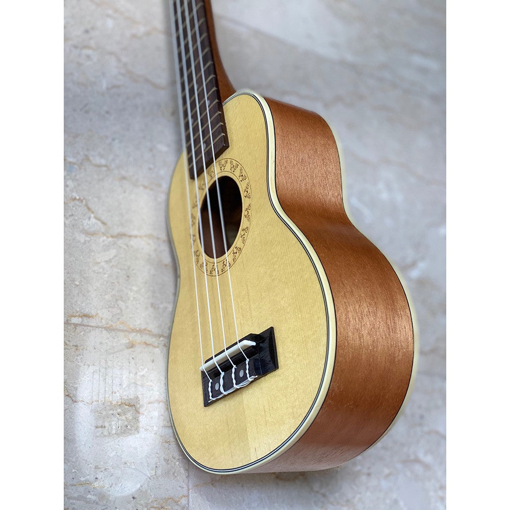 Usual $100 Now $49.90 Spruce Top Soprano Ukulele
