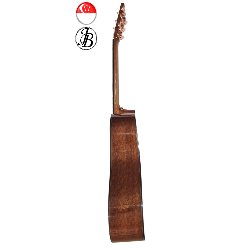 Premium Acoustic Dreadnought FULL Solid Guitar Jerubbaal JD300