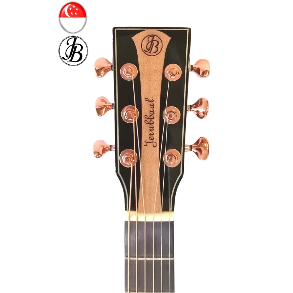 Premium Acoustic Dreadnought FULL Solid Guitar Jerubbaal JD300