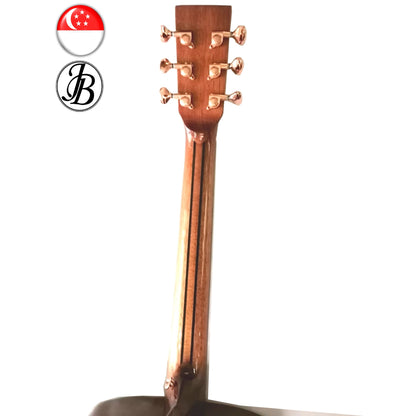 Premium Acoustic Dreadnought FULL Solid Guitar Jerubbaal JD300