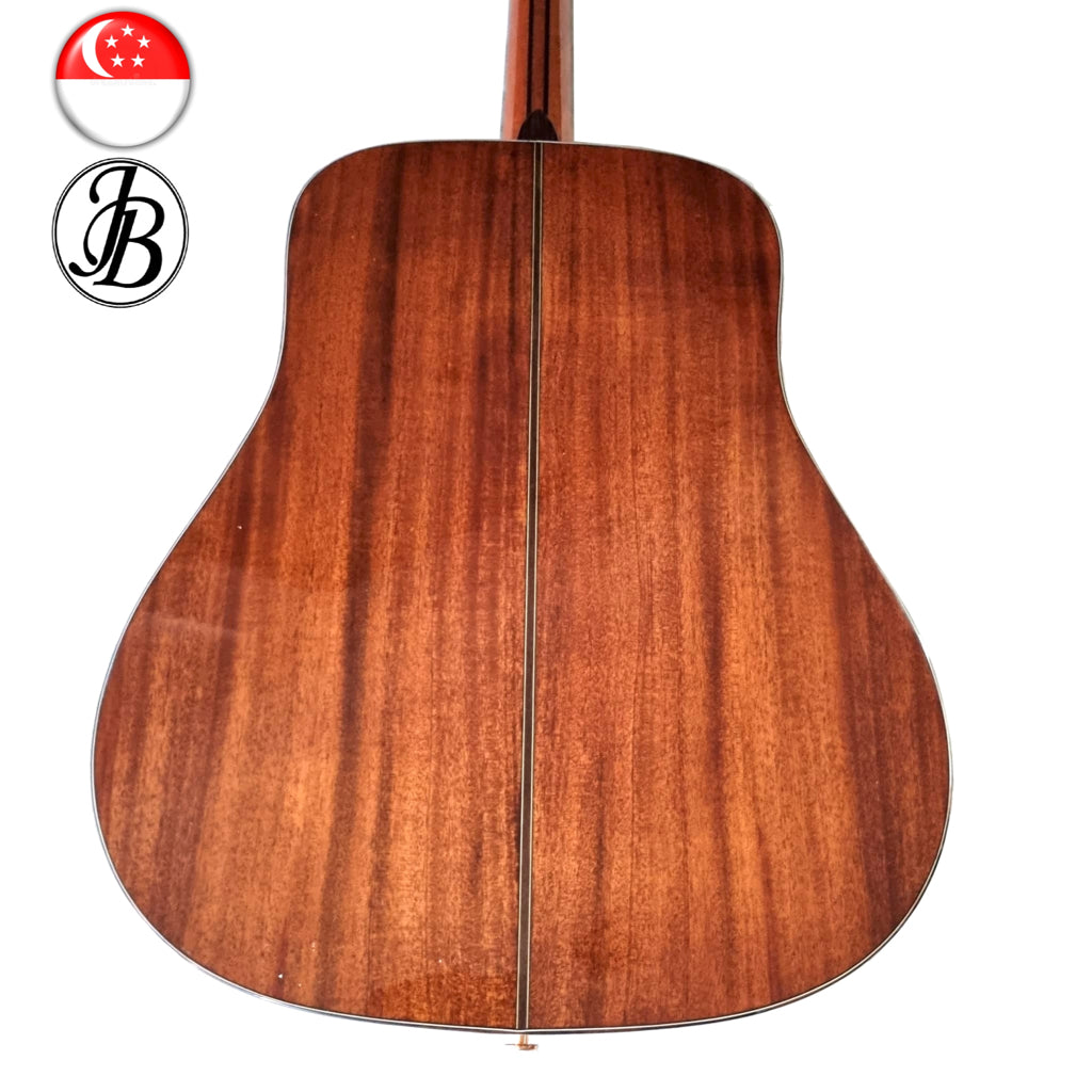 Premium Acoustic Dreadnought FULL Solid Guitar Jerubbaal JD300