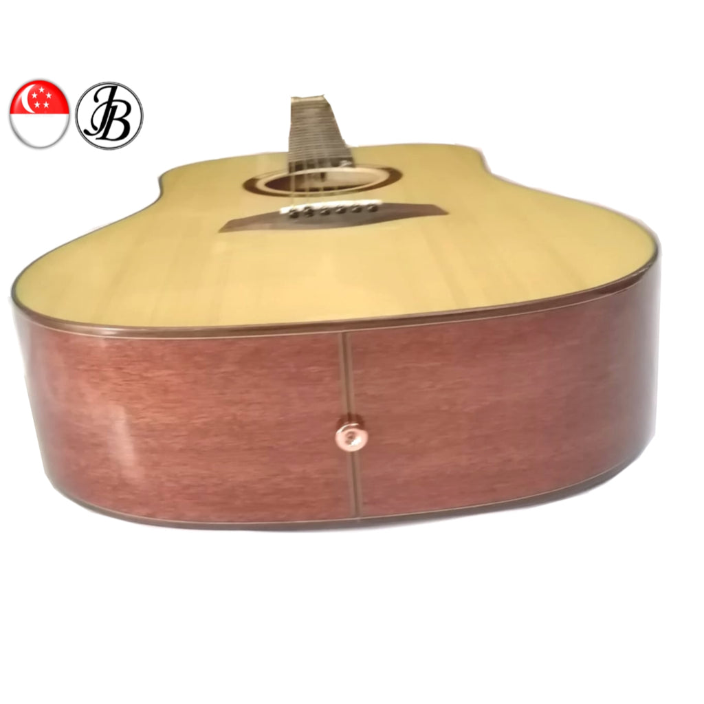 Premium Acoustic Dreadnought FULL Solid Guitar Jerubbaal JD300