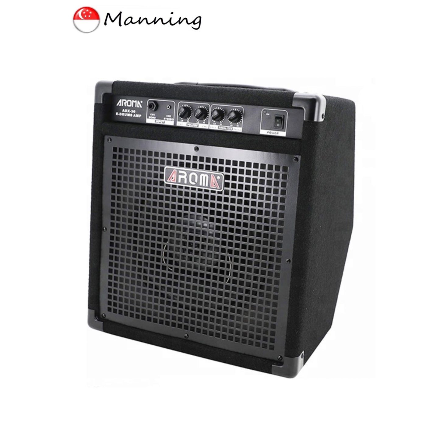 AROMA ADX-30 Drum Amplifier with Bluetooth Connection