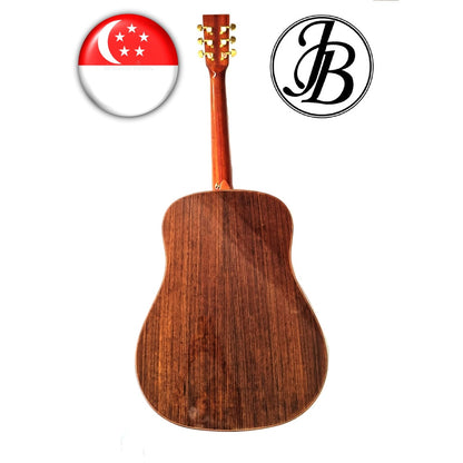 Jerubbaal Bespoke Series JD71 Solidwood Dreadnought Acoustic Guitar