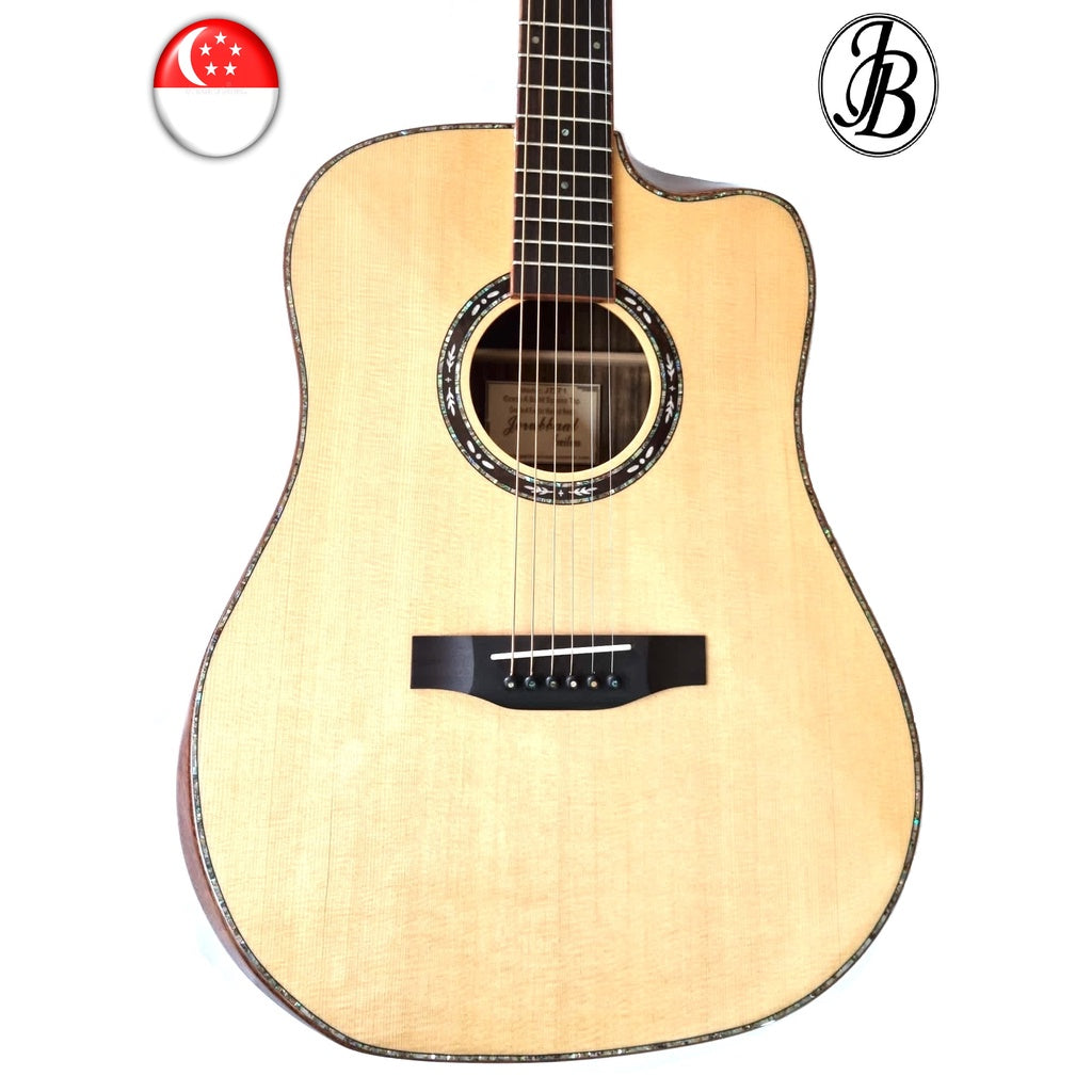 Jerubbaal Bespoke Series JD71 Solidwood Dreadnought Acoustic Guitar