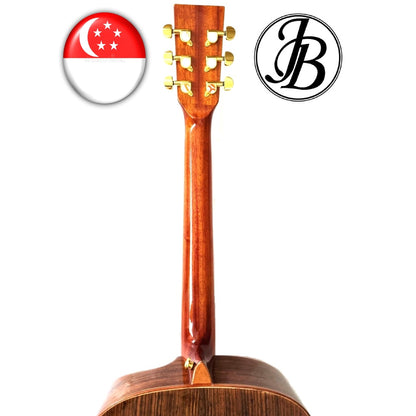 Jerubbaal Bespoke Series JD71 Solidwood Dreadnought Acoustic Guitar
