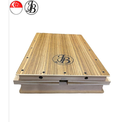 Jerubbaal C2 FOLDABLE Stowable Handmade Full Size Premium Cajon (Comes with Padded Bag)