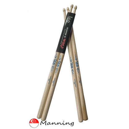 5A & 5B Drums Sticks (Hickory Wood) - One Pair