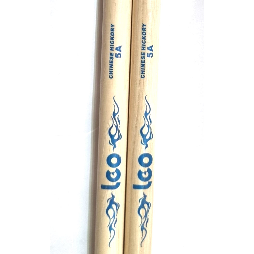 5A & 5B Drums Sticks (Hickory Wood) - One Pair