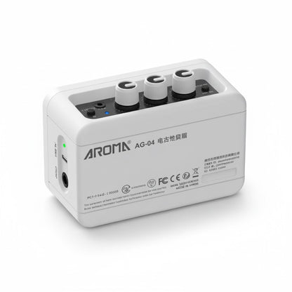 Aroma AG-04 Mini Portable Electric Guitar Amplifier with Bluetooth Connection