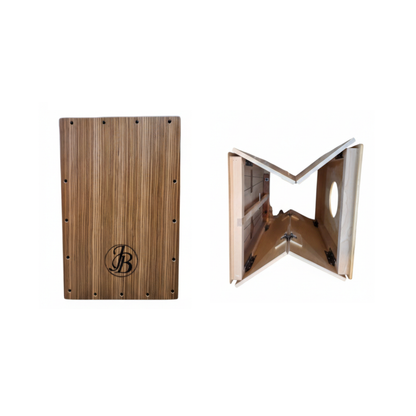 Jerubbaal C2 FOLDABLE Stowable Handmade Full Size Premium Cajon (Comes with Padded Bag)