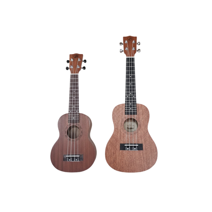 Jerubbaal UK504 Grade A Mahogany Wood Ukulele