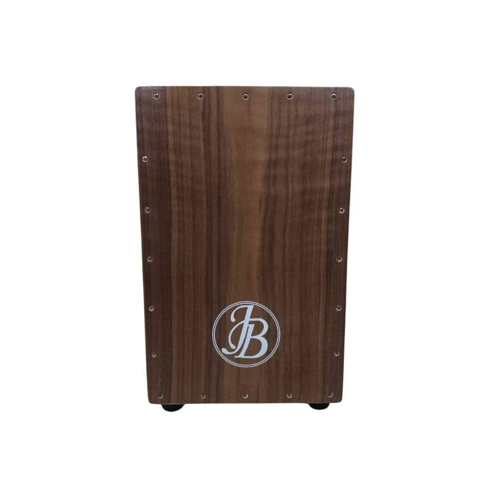 Jerubbaal C10 Full Size Cajon - Walnut (Imported from Brazil) Tapping Front