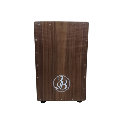 Jerubbaal C10 Full Size Cajon - Walnut (Imported from Brazil) Tapping Front