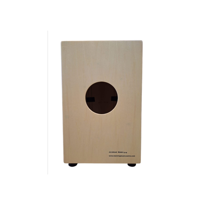 Jerubbaal C10 Full Size Cajon - Walnut (Imported from Brazil) Tapping Front