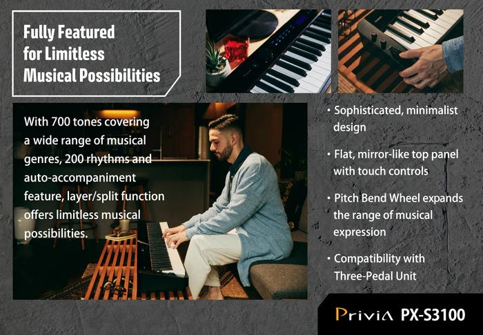 Casio Privia PX-S3100 Digital Piano