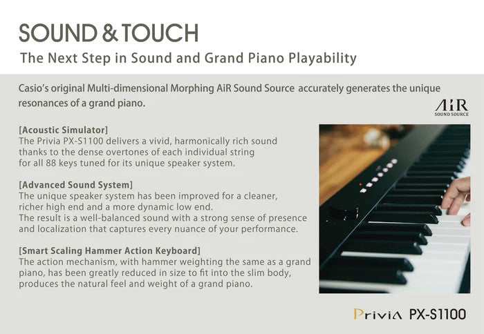 Casio Privia PX-S1100 Digital Piano