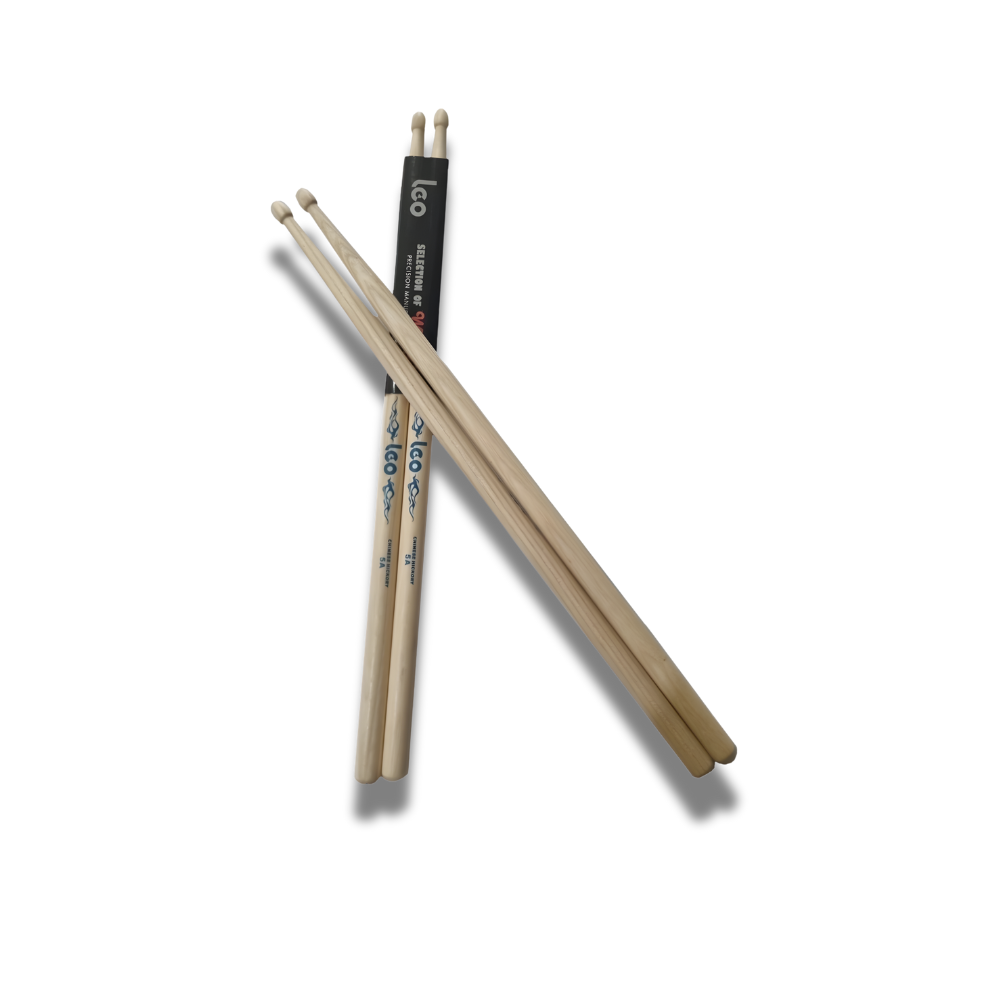 5A & 5B Drums Sticks (Hickory Wood) - One Pair