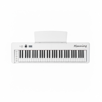 Manning Foldable Digital Piano with Semi-Weighted Touch Sensitive Keys
