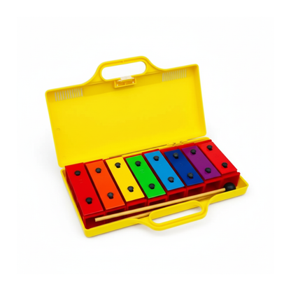 8 Pieces (8 Notes) Resonator Bells Glockenspiel Set (Pitched Percussion Instrument)