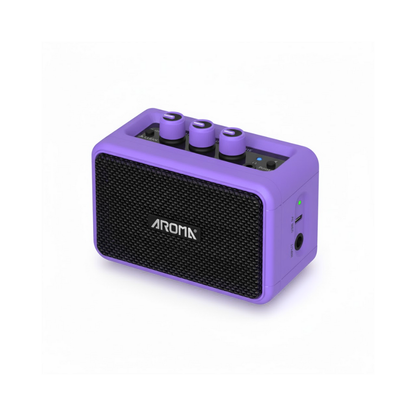 Aroma AG-04 Mini Portable Electric Guitar Amplifier with Bluetooth Connection
