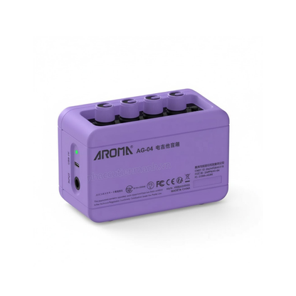 Aroma AG-04 Mini Portable Electric Guitar Amplifier with Bluetooth Connection