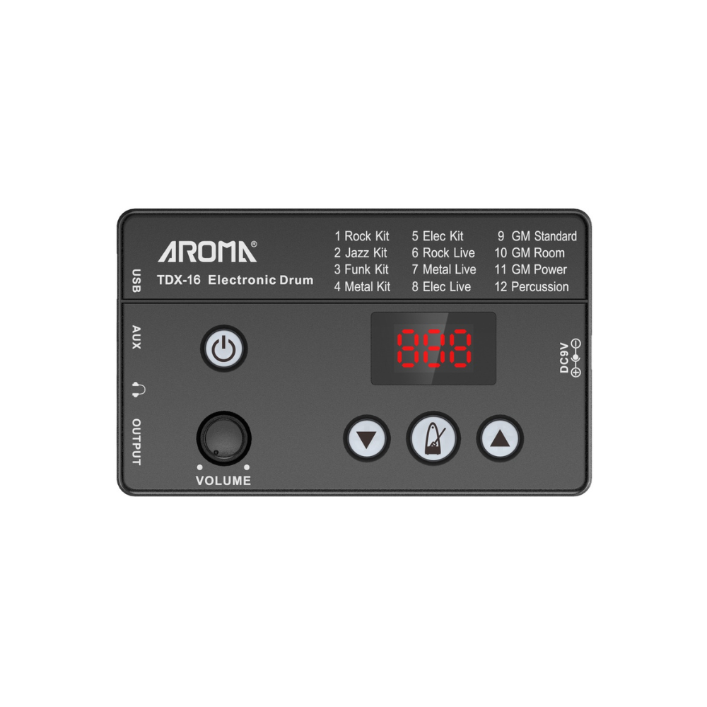 Aroma TDX-16 Full 7-Piece Electronic Drumset