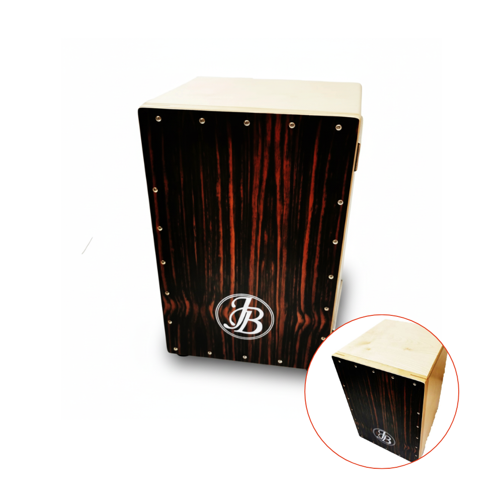Jerubbaal C2 Premium Collapsible Stowable Full-Size Cajon (Comes with Customised Slim Padded Bag)