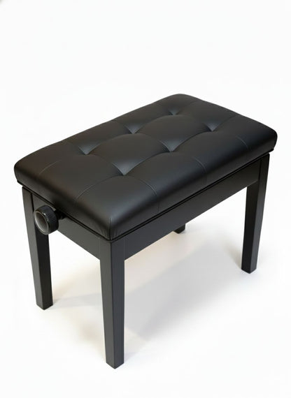 Adjustable Piano Bench with Thick Padded Cushion Seat