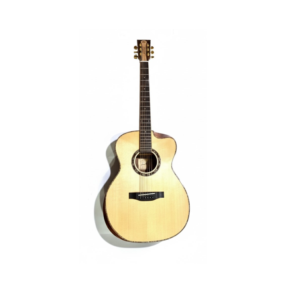 Premium Jerubbaal Bespoke Series JG71 Solidwood Mini Jumbo 41" Acoustic Guitar