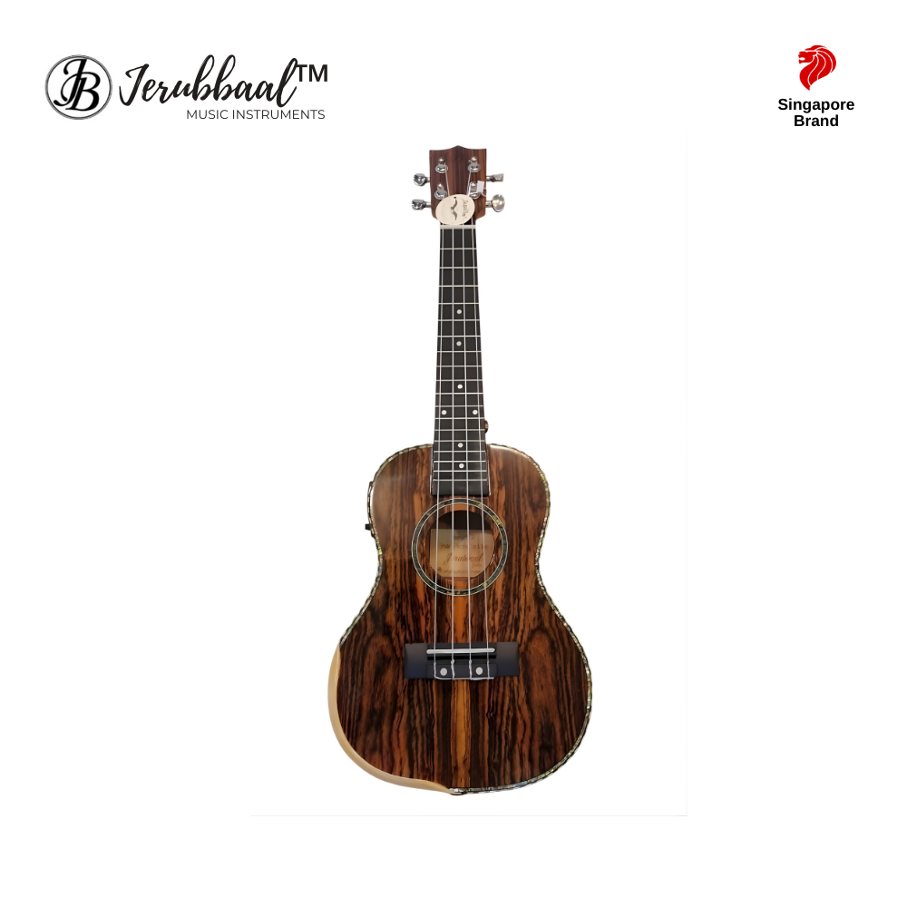 Jerubbaal Handcrafted UK55 Premium Ukulele Specifications (Grade A Bocote)